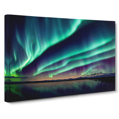Tremendous Aurora Borealis - Wrapped Canvas