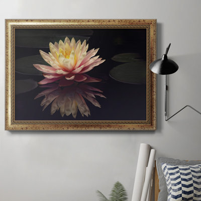 «Study Water Lily» - Photographie de cadre photo sur toile