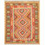 Stamatina Southwestern Area Rug in Multicolor