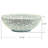 Transolid 16.75'' White/Dark Green Circular Bathroom Sink