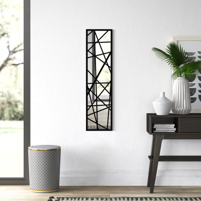 Eustorgios Wood Flat Wall Mirror