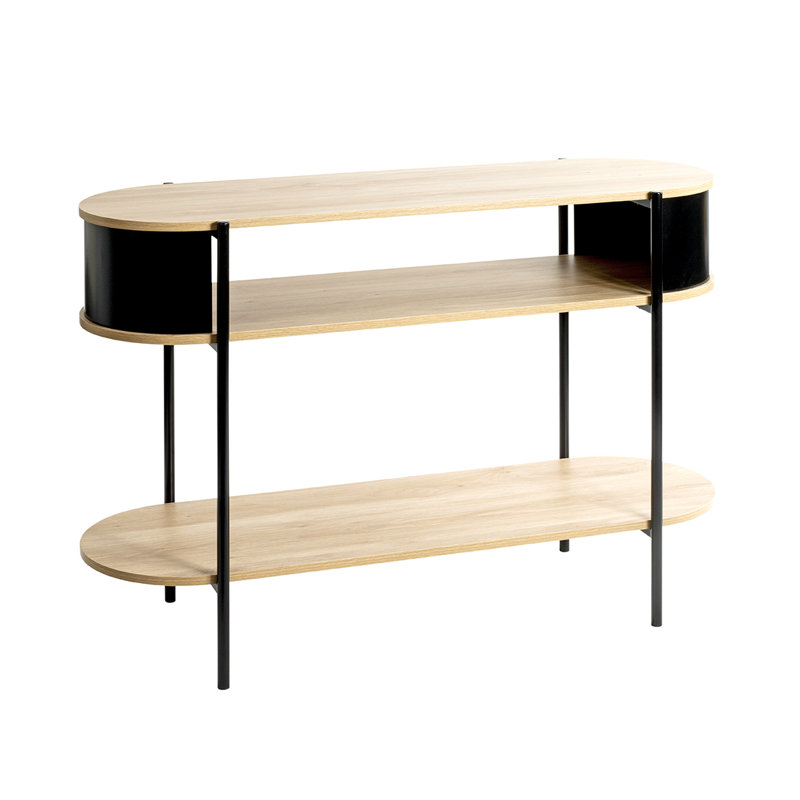 110cm Console Table, Black