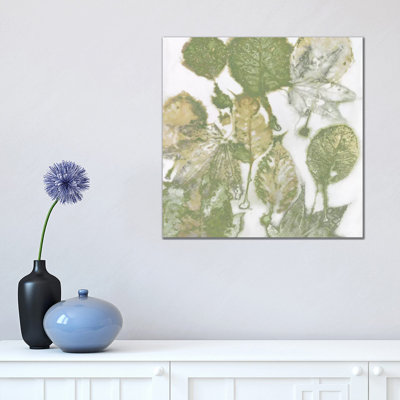 Green Leaves I by Danielle Carson - Wrapped Canvas Gallery-Wrapped Canvas Giclée