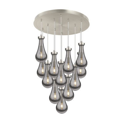 Luminaire suspendu à 12 lumières Edwa