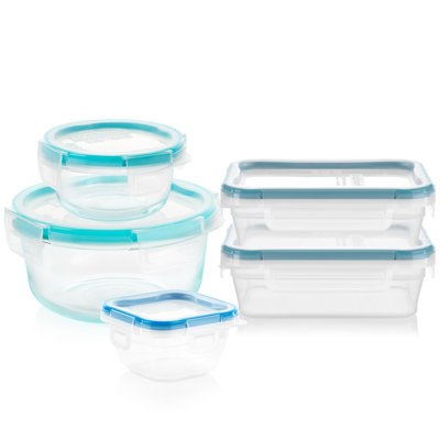 Snapware Total Solution Plastic Containers 5-Pack Set with Lids