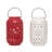 Dolomite 8.75 in. Christmas Light Up Snowflake Lantern Set of 2