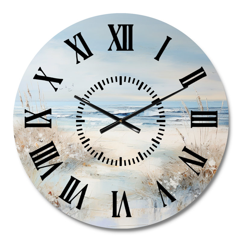 Horloge murale Coastal Ocean, Médium