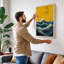 Turbulent Seas Coastal - Wrapped Canvas-7532689-7532702