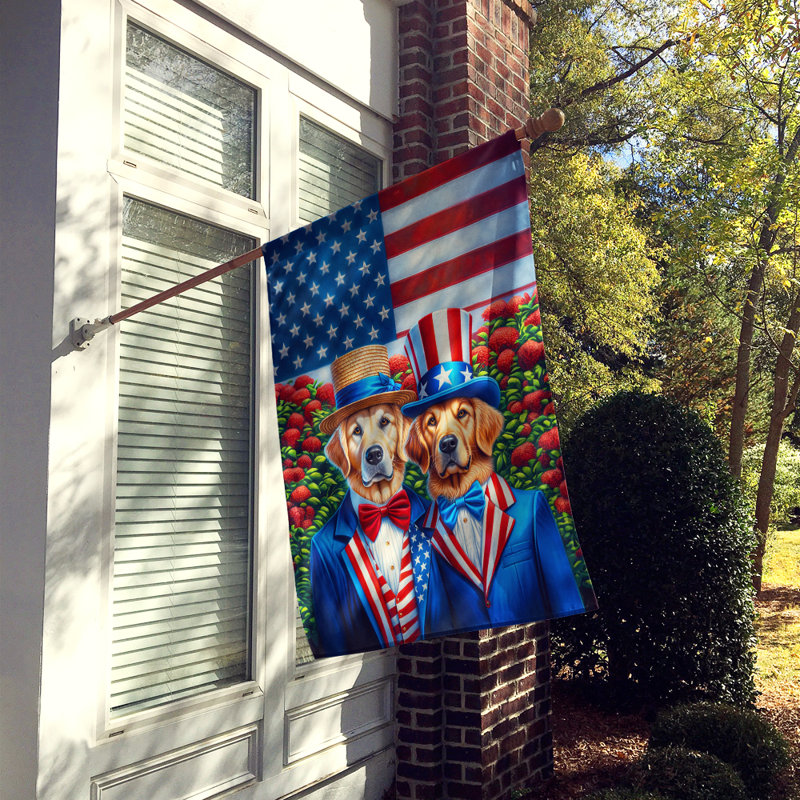 Drapeau «All American House», Golden retriever