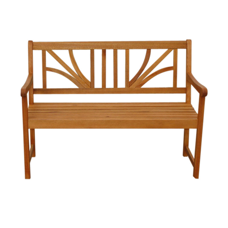 Adish Wooden Bench, 88cm H x 135cm W x 61cm D