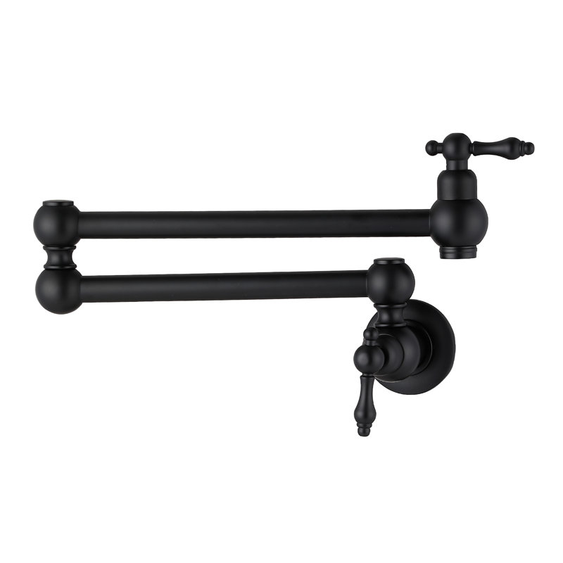 Pdpbath Kitchen Faucet, Matte Black