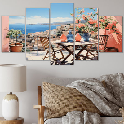 Ensemble de décorations murales La Dolce Italian Coast II - Italie