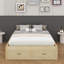 Grand lit plateforme avec 6 tiroirs-156931778