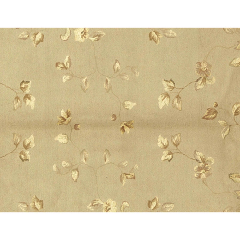 High-Quality Hand-Knotted Beige Area Rug