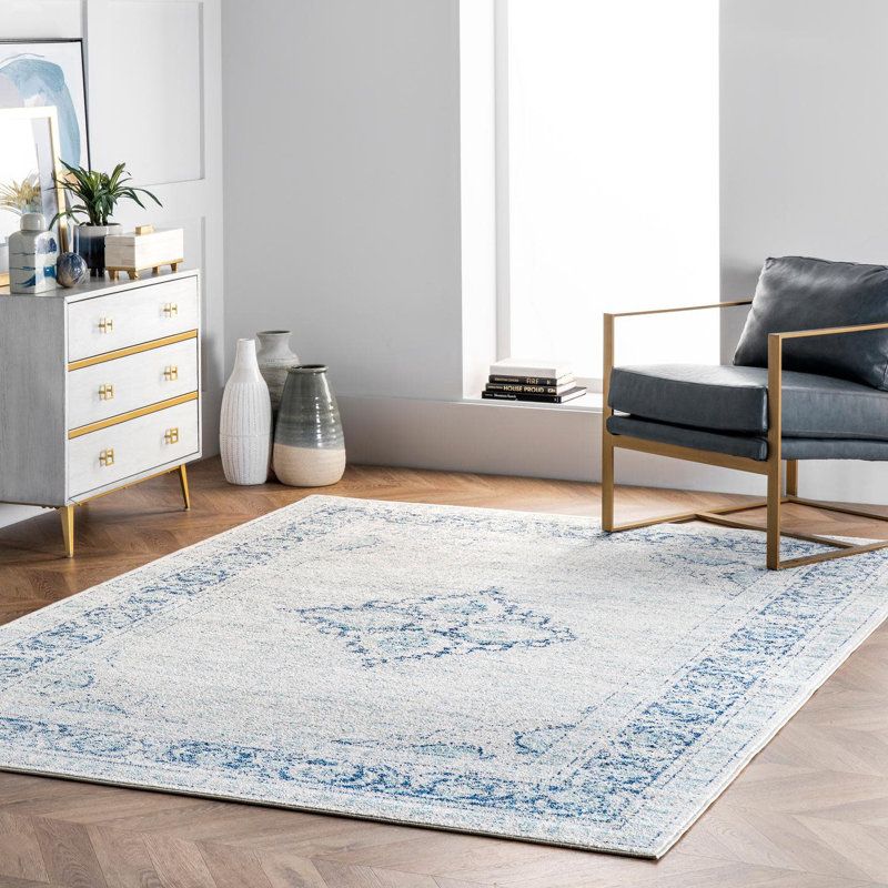 Oriental Area Rug, Rectangle 122 x 183cm