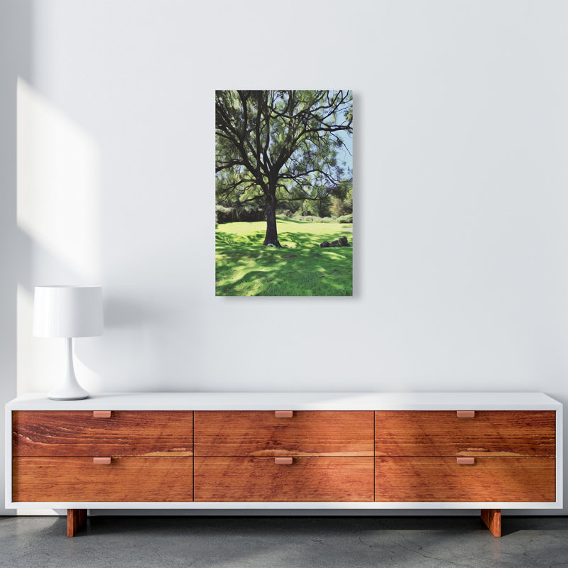 Tree - Print, 59.4cm H x 42cm W x 4cm D, Wrapped Canvas