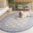 Roseta Hand Hooked Wool Pile Geometric Rug-22210897