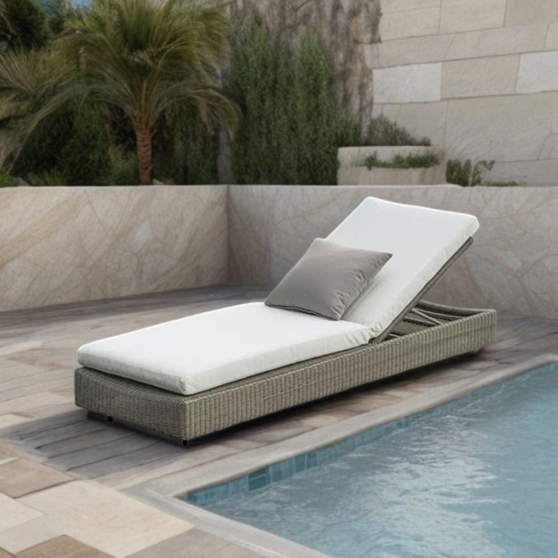 Nachelle Outdoor Chaise Lounge , Cushion Included