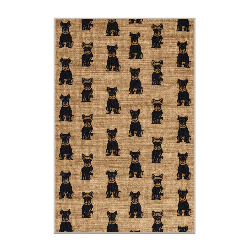  Tapis lavable Norfolk Terrier, Tapis de couloir 2 pi x 4 pi