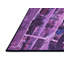 Tapis abstrait en laine mauve-1361237797