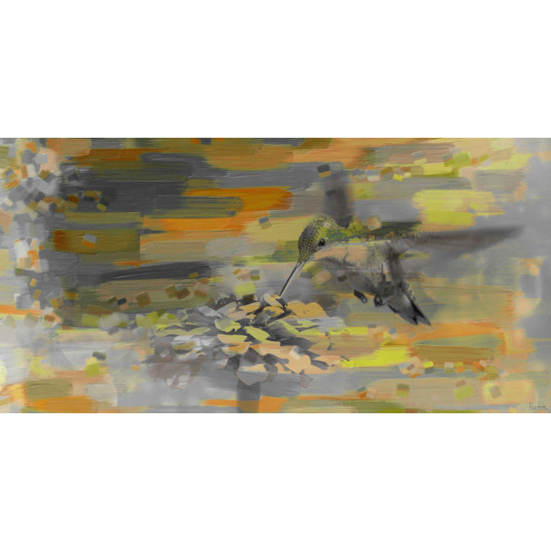 1 Piece Wrapped Canvas Painting, 45cm H x 91cm W