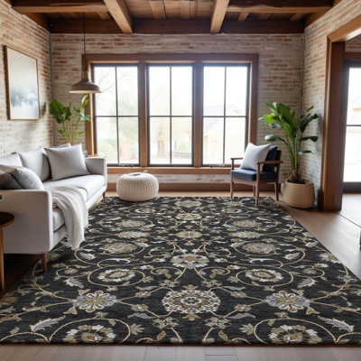 Premium Machine Washable Gurubaksh AMF1149 Moroccan Rug