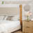 Natural Log Style Upholstered Bed With Solid Wood Post-122808977-118736346
