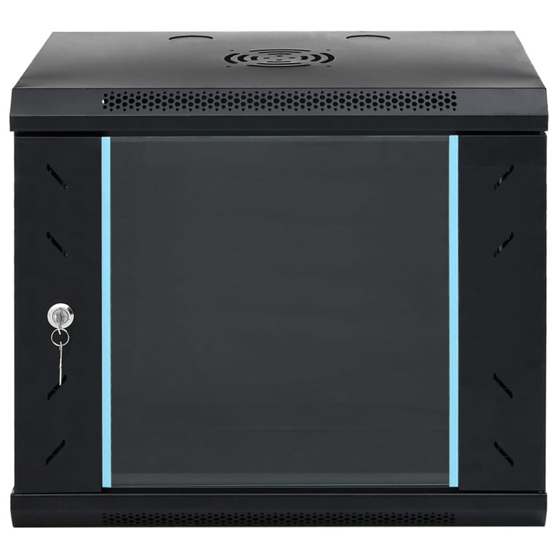 Armoire réseau Lanasha Inbox Zero, Noir