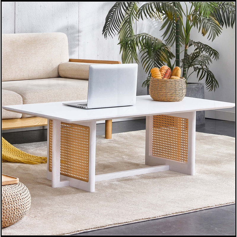 table basse en rotin