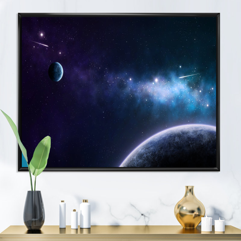 Blue And Purple Nebula II " Blue And Purple Nebula II " Color Photography Print
