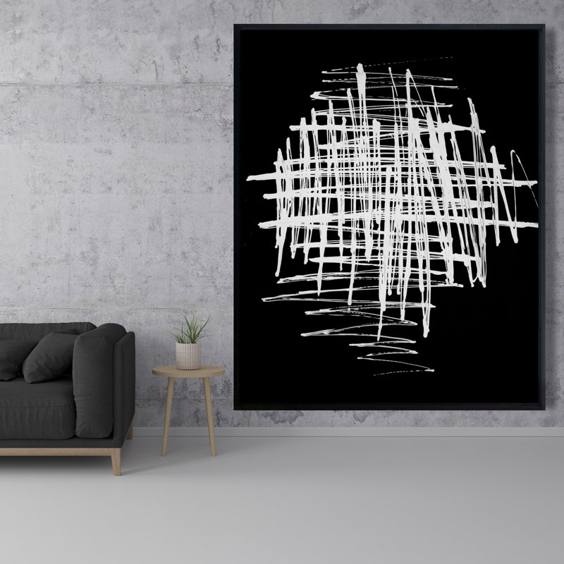 Impression contrastée sur toile