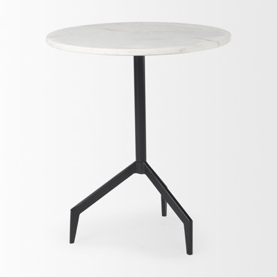 Arpiar Marble Top End Table