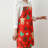 Christmas Linen Bib Apron