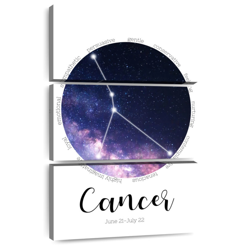 Adella Cancer Star Constellation, H 38 po x l 24 po