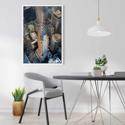 Chrysler Building NYC Canvas | Framed Bedroom Wall Art Decor