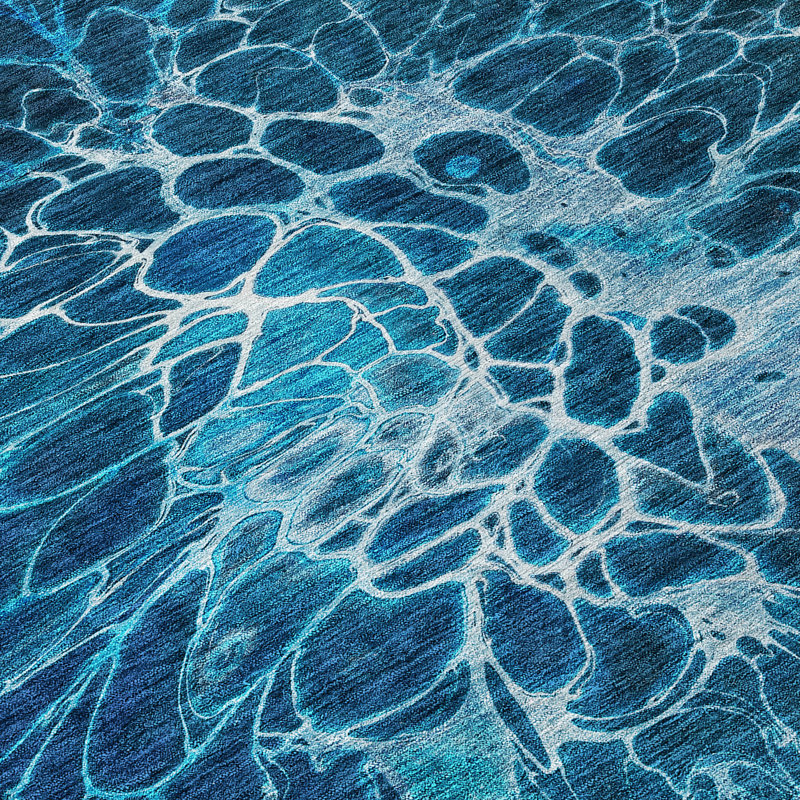 Kurston Abstract Indoor / Outdoor Rug, Rectangle 10' x 14'