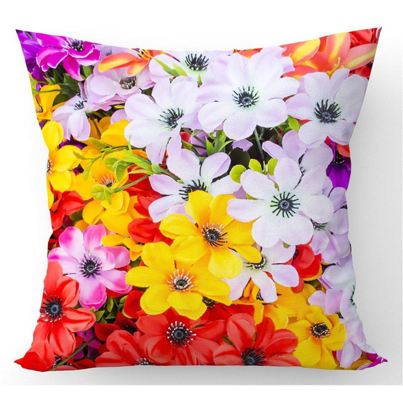 Mahaffie Floral Square Cushion