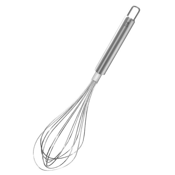 Stainless Steel Wire Balloon Whisk- 8 Sturdy Wires, 10-inch Food Mixer  Beater Heavy Duty Hanging Hook
