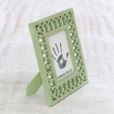 Green Solid Wood Matte Picture Frame