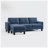 Matteus Upholstered Sectional Left Hand Facing-1399488883