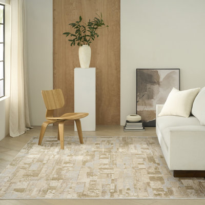 CK089 DRIFT RUG Abstract Machine Made Area Rug