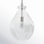 Vesta Single Light Glass Dimmable Pendant