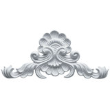 Kinsley 5.75'' H x 13.5'' W x 0.5'' D Urethane Onlay Scroll