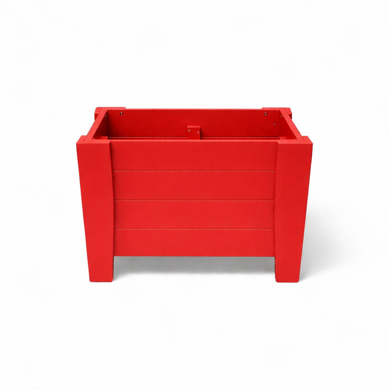 Jardinières pour terrasse et patio, Rouge
