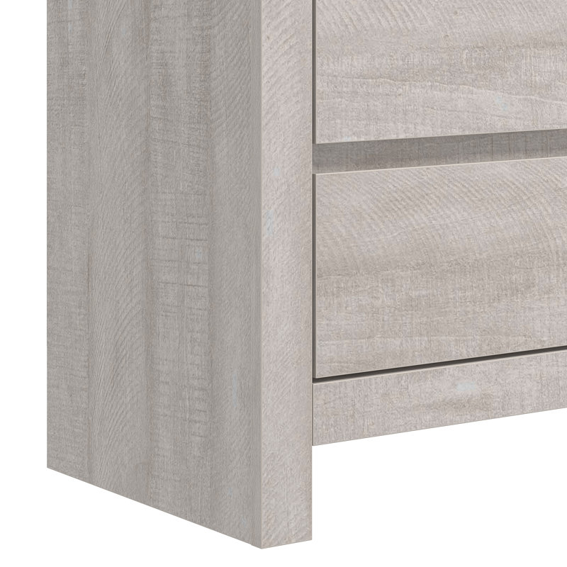 Cubbot 111.5cm W 6 - Drawer Chest of Drawers, Dusty Grey Oak