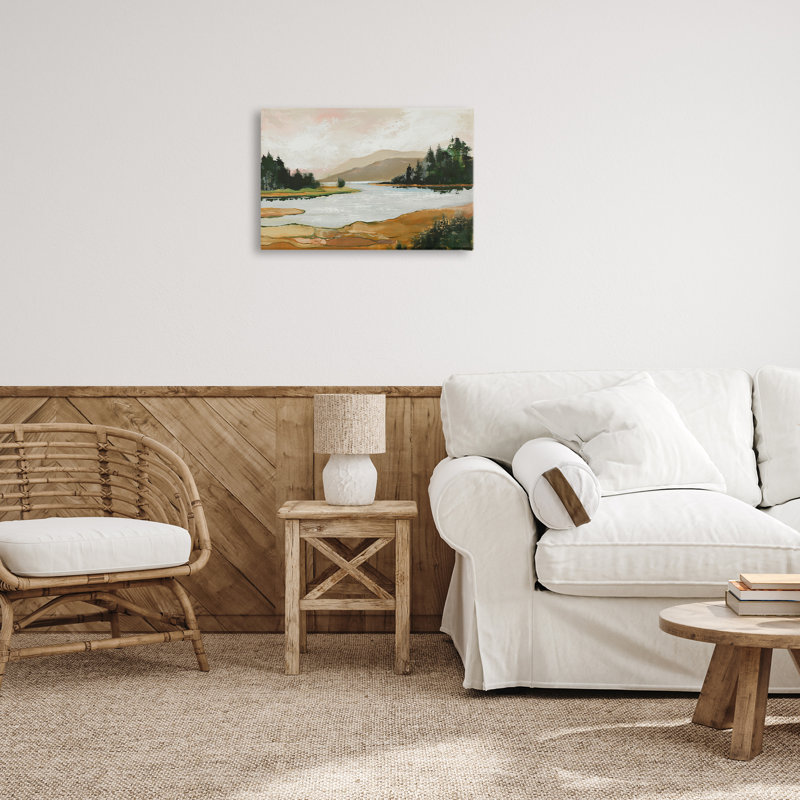 «Relaxing Valley Lake», conception par Max Maxx, H 16 po x l 24 po