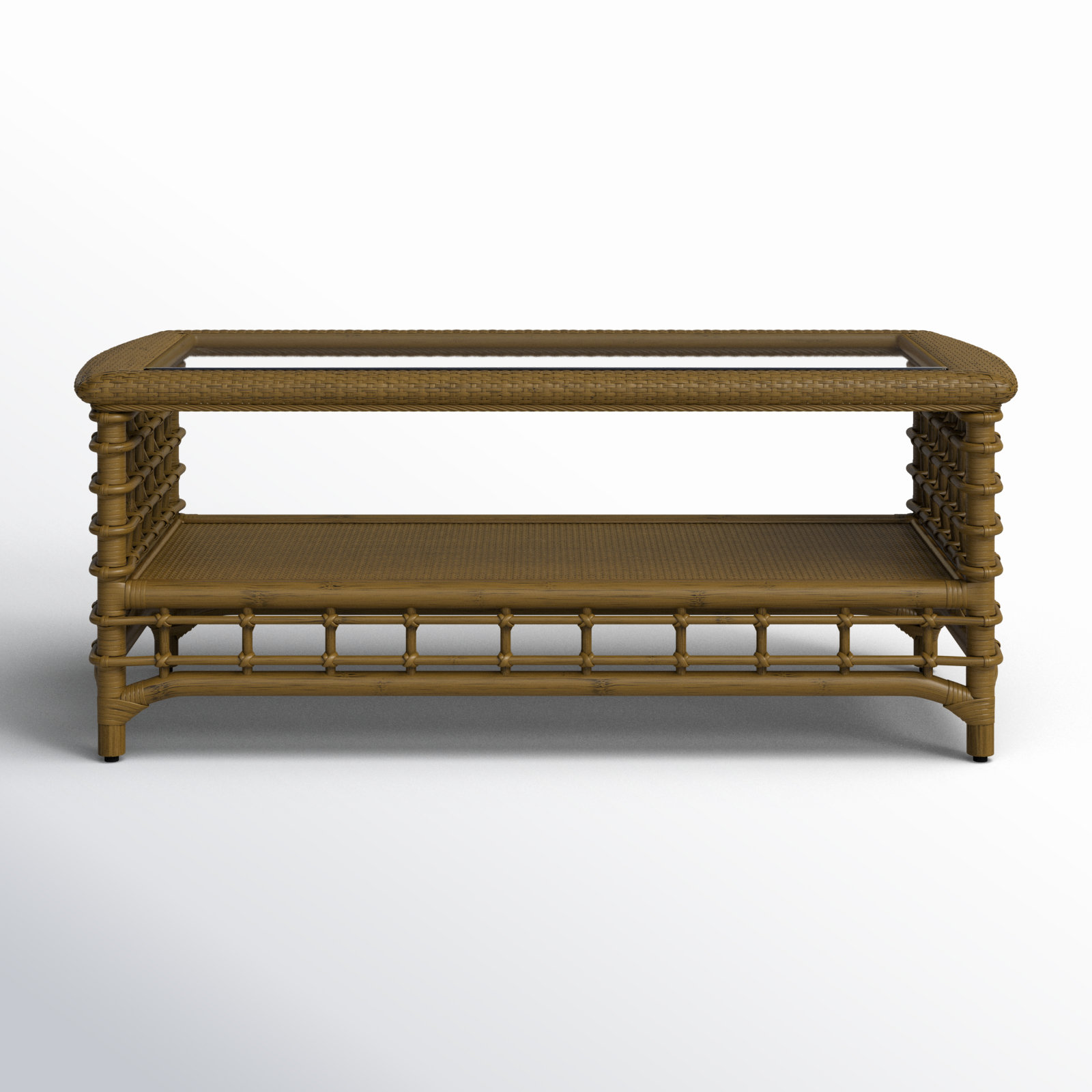 Luca Single Coffee Table, Havana