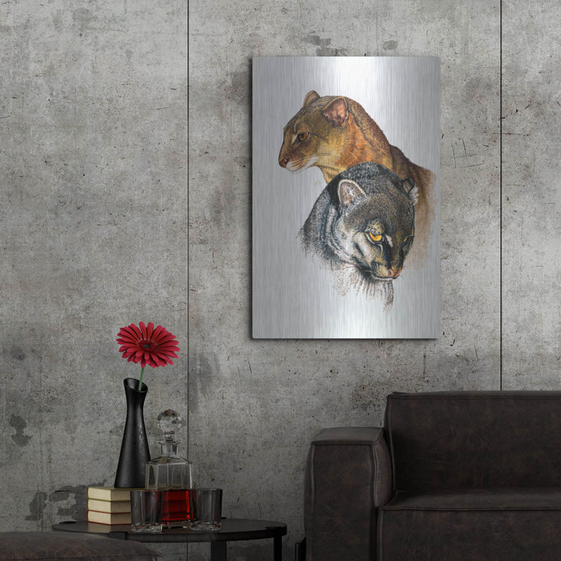 «Jaguarundi» par Barbara Keith, H 36 po x l 24 po
