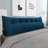 Sit-up Back Comfort Velvet Headboard Wedge Reading Pillow Triangular Backrest Back Support-56420204-56420203