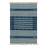 Dhuree Cotton Striped Area Rug